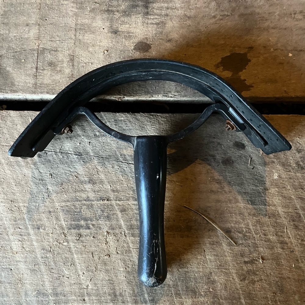 Black horse sweat scraper